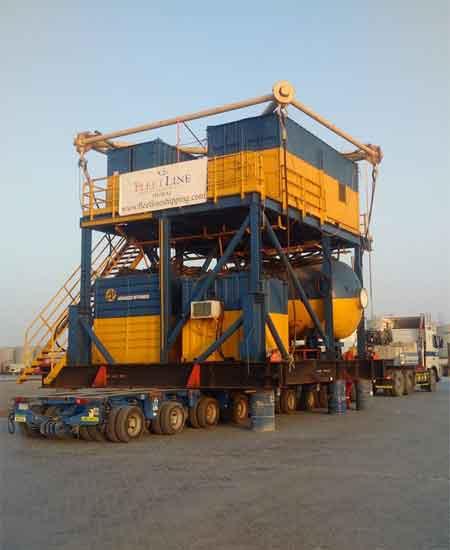 110 TONS DIVING SKID’S LOADING OPERATION ONTO A BARGE264
